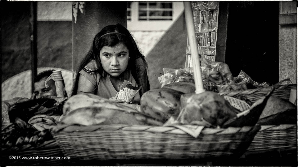 Girl fruit vendor matagalpa